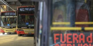 Mañana habrá paro de colectivos en todo el país