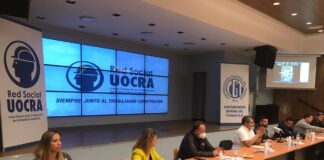 La Juventud Sindical de la CGT llevó adelante un plenario en la sede de la UOCRA