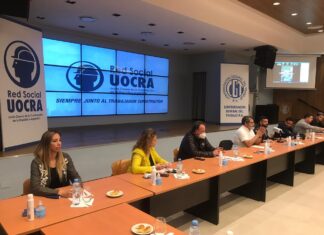 La Juventud Sindical de la CGT llevó adelante un plenario en la sede de la UOCRA