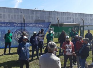 Un hombre irrumpió a los tiros en una protesta del Sindicato de Pasteleros