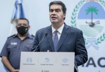 Chaco: Capitanich impulsa la asociación de la policía