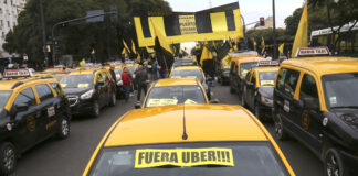 Taxistas harán una jornada de protesta contra aplicaciones