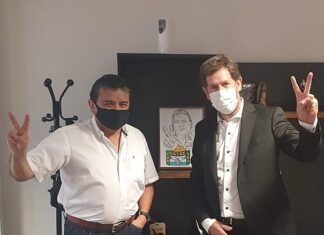 La UATRE se reunió con el Vocero Presidencial