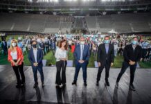 Cristina Kirchner, en un acto junto a Alberto Fernández: “Todos aquellos ministros que tengan miedo, vayan a buscar otro laburo”