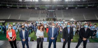 Cristina Kirchner, en un acto junto a Alberto Fernández: “Todos aquellos ministros que tengan miedo, vayan a buscar otro laburo”