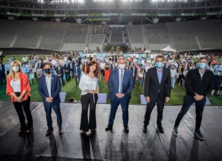 Cristina Kirchner, en un acto junto a Alberto Fernández: “Todos aquellos ministros que tengan miedo, vayan a buscar otro laburo”