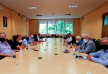 Ferraresi suma a la CGT para avanzar con un nuevo plan de viviendas