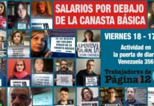 Trabajadores de Página 12 realizarán paro hasta Navidad