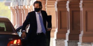Santiago Cafiero se reunió con Andrés Rodríguez