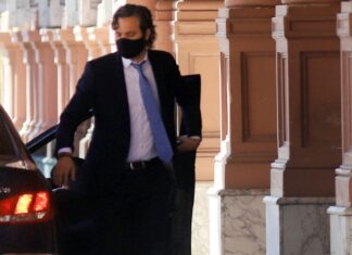 Santiago Cafiero se reunió con Andrés Rodríguez