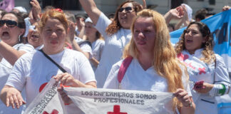 Enfermeros porteños: “El trato que nos da el Gobierno de Horacio Rodríguez Larreta es como si fuéramos descartables”
