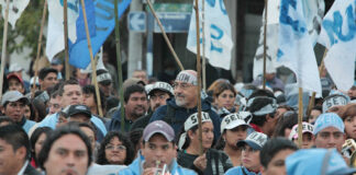 Jujuy: Trabajadores municipales marcharon por salarios dignos y contra la represión del Gobierno