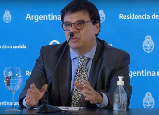 Moroni negó que se aplique un techo a las paritarias