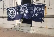 Junín: Trabajadores Municipales tomaron el municipio