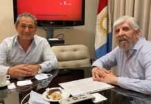 Moyano se reunió con Sasia para recuperar el control de la CGT