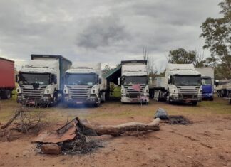 Camioneros liberó el paso fronterizo a Brasil luego de acordar testear a los choferes