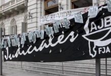 Bonaerenses Judiciales dispusieron la retención de tareas presenciales