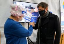Kicillof anunció una línea de créditos para personal de enfermería