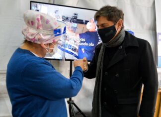 Kicillof anunció una línea de créditos para personal de enfermería