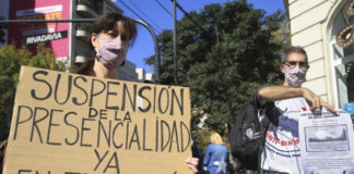 Gremios docentes de CABA cumplen tres semanas de paro y continúan con el plan de lucha