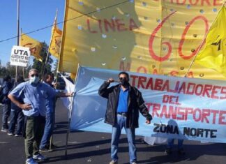 UTA: Luego de la conciliación obligatoria, colectiveros disidentes reclaman paritarias y cortan accesos en el AMBA