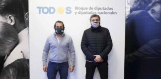 Sergio Sasia se reunió con Máximo Kirchner