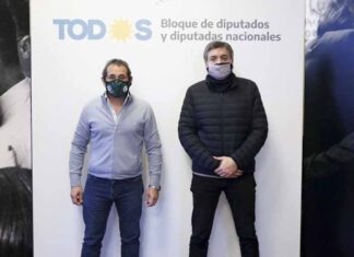 Sergio Sasia se reunió con Máximo Kirchner