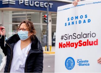 Sanidad inició su plan de lucha por paritarias