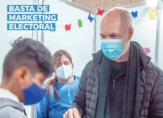 UTE: “Basta de Marketing electoral Larreta”