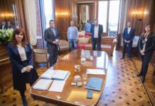Gremios del Congreso acordaron paritaria del 40% con Cristina y Massa