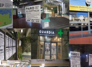 Trabajadores de la salud de CABA realizaron un paro para exigir mejoras salariales
