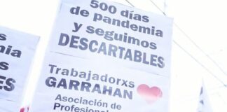 Trabajadores del Garrahan realizaron una protesta para exigir aumento salarial
