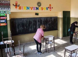 Docentes porteños afirman que las escuelas “no están en condiciones para el regreso a la presencialidad total”