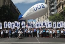 La UDA exige paritarias y una nueva Ley de Financiamiento Educativo