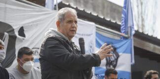 Palazzo pidió “que los empresarios ganen un poco menos y generen, a partir de la reducción horaria, un camino para la recuperación del empleo”