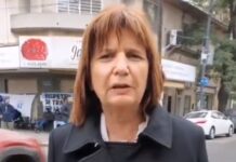 El Gobierno bonaerense le respondió a Bullrich sobre el conflicto en una panadería: “Es mentira que no se hayan buscado mecanismos de diálogo”