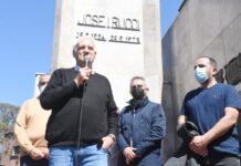 Homenaje a Rucci junta a Caló, Daer y “cuervo” Larroque