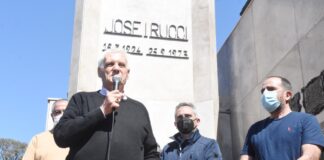 Homenaje a Rucci junta a Caló, Daer y “cuervo” Larroque