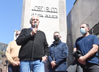 Homenaje a Rucci junta a Caló, Daer y “cuervo” Larroque