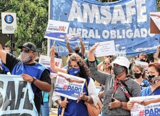 Paro docente de 48 horas en Santa Fe