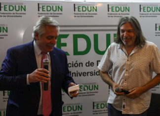 La Federación de Docentes de las Universidades reeligió a Daniel Ricci al frente del sindicato