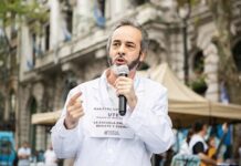 Eduardo López acusó a la gestión macrista de querer un mundo sin sindicatos