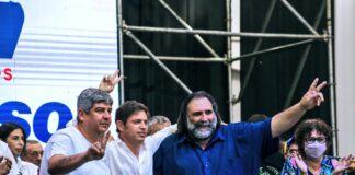 La CTA de los trabajadores realizó su congreso anual con Kicillof y Pablo Moyano