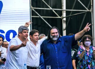 La CTA de los trabajadores realizó su congreso anual con Kicillof y Pablo Moyano