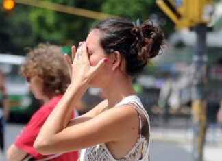 Alerta roja en gran parte del país: se pronostican temperaturas de hasta 43 grados
