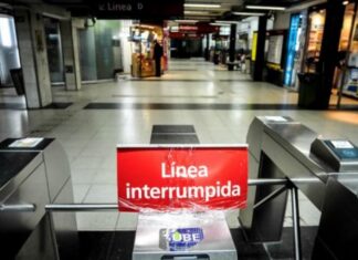 Subtes: paro total de 14 a 16 en la Línea C el día de hoy por reclamos gremiales