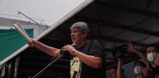 Pablo Moyano: criticó a dos ministros y convocó a una marcha el jueves a Plaza de Mayo