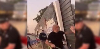 Video: Dueño de pyme echó a sillazos a sindicalistas