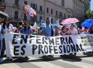 Enfermeros harán un paro y se movilizarán por mejoras salariales y reconocimiento profesional