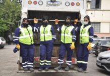Cuatro mujeres conforman el primer equipo de recolectoras de residuos en la capital jujeña